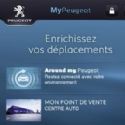 MyPeugeot, nouvelle appli smartphone de Peugeot