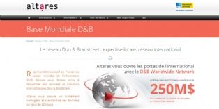 Altares-D&B favorise le développement international des entreprises