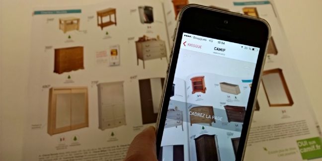 La Camif sort un catalogue papier connecté