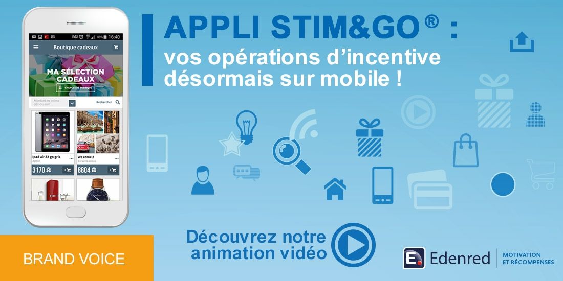 Relayez désormais vos opérations d' incentive sur mobile