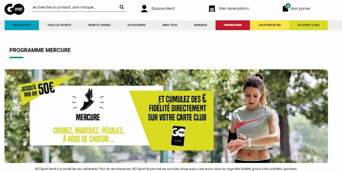 Go Sport: un programme de fidélisation fondé sur l'expérience client